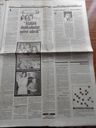 Güneş Gazetesi - 9 Nisan 1987 - Safiye Ayla Anlatıyor Yazı Dizisi - Yaşar Kemal Uygarlık Kitaba Saygıdır - Fikret Hakan - Aziz Nesin - Beşiktaş Eski Kaptanı Necdet'e Sazlı Sözlü Jübile - Fenerbahçe'de Olaylar Bitmiyor - Feyyaz Uçar - Radyasyon Evlatlarını Yiyor - Çay Kur Genel Müdürü'nden Sonra Türkiye Atom Enerjisi Başkanı Da Görevden Alındı - Ahmet Yüksel Özemre - Yılmaz Telatar - Erdal İnönü Ege Barış Denizi Olmalı - Banker Kastelli Temize Çıktı - Ege İçin Tek Yol Lahey - İsmail Cem