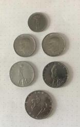 1978 CUMHURİYET MADENİ PARALARI  25 KRŞ ,1 LİRA ,2,5 LİRA ,5 LİRA ÇİLLL ( 1 VE 2,5 LİRA KENAR YAZILARI TERS/DÜZ )