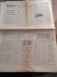 Güneş Gazetesi - 6 Şubat 1979 - Fenerbahçe Teknik Direktörü Necdet Niş Az Kalsın Haksızlığa Kurban Gidecektik - Diyarbakırspor Galatasaray'ı Eli Boş Göndereceğiz - Alparslan Türkeş İran'daki Olaylar Sovyet Yayılma Politikası - Dev Genç'e Para Toplayanlar Yakalandı - Adalet Partili Barlas Küntay'ın Açıklaması Türk Basını İktisadi Ablukada - Adalet Partili Orhan Çalış Senato'da Bağırdı En Büyük Kaçakçı Tuncay Mataracı - Bülent Ecevit Özgürlüğümü Canilere Bırakmayalım