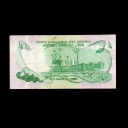 LİBYA (1981) - 1/4 Dinar (ÇT 7,0/10)