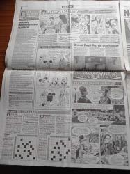 Sabah Gazetesi - 6 Şubat 1993 - Turgut Özal Adnan Kahveci'nin Ölümü İle Yıkıldı - Adnan Kahveci Ölüm İlanı - Ahmet Kaya - Mogadişu'da Atatürk Okulu - Aziz Nesin Silah İstiyor - SHP'lilerin Kontrgerilla Önergesi Erdal İnönü'den Döndü - Üniversiteli Gençler Milli Eğitim Bakanının Dahi Kim Olduğunu Bilmiyor - Hikmet Çetin - İsmet Sezgin - Yıldırım Aktuna - Cavit Çağlar - Fikri Sağlar - Beyoğlu'na Yeni Kültür Merkezi - Tarık Akan