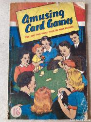 Amusing Card Games : For One / Two / Three / Four or More Players - The Featherstone Press - Sagittarius - İngilizce Kitap (Eğlenceli Kart Oyunları: Bir Kişilik)
