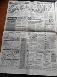 Sabah Gazetesi - 11 Haziran 1987 - Perihan Abla Dizisinin Gurur Günü Başbakanlık Kupası Eskişehirspor'un - Kupa Zalad'a Yakıştı - Lacoste'un Patronunu Kızdırdık - Manukyan'dan Genelev Yaptıran ANAP'lı Başkana Hediye Araba - THY Genel Müdürü Yılmaz Oral Paşa Yolcu - Turgut Özal İnönü'yü Yenik Pehlivanlara Benzetti