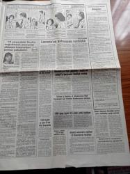 Sabah Gazetesi - 11 Haziran 1987 - Perihan Abla Dizisinin Gurur Günü Başbakanlık Kupası Eskişehirspor'un - Kupa Zalad'a Yakıştı - Lacoste'un Patronunu Kızdırdık - Manukyan'dan Genelev Yaptıran ANAP'lı Başkana Hediye Araba - THY Genel Müdürü Yılmaz Oral Paşa Yolcu - Turgut Özal İnönü'yü Yenik Pehlivanlara Benzetti
