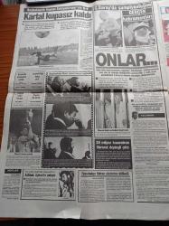 Sabah Gazetesi - 11 Haziran 1987 - Perihan Abla Dizisinin Gurur Günü Başbakanlık Kupası Eskişehirspor'un - Kupa Zalad'a Yakıştı - Lacoste'un Patronunu Kızdırdık - Manukyan'dan Genelev Yaptıran ANAP'lı Başkana Hediye Araba - THY Genel Müdürü Yılmaz Oral Paşa Yolcu - Turgut Özal İnönü'yü Yenik Pehlivanlara Benzetti