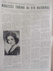 Radyo Gazetesi Musiki Tiyatro ve Opera Dergisi - 1 Kasım 1961 - İzmir Demirspor Kulübü Lokalinde Sanat Hareketleri - Nermin Sarova - Soprano Sabahat Tekebaş ve Anlattıkları - Ankara'da Çocuk Tiyatrosu - Mesut Bir Doğum - Halk Musikisinin Sevilen Sanatçııs: Muazzez Turing ile Bir Hasbihal - Arif Sami Toker - Ferit Tan Opera Orkestrası Md. Oldu - İstanbul Radyosu Folklör Repertuarı Yeniden Tanzim Ediliyor - Sabahat Tekebaş ve Anlattıkları - Türk Musikisi Bestekarları Külliyatı fotoğraf ve haberi - Tam Takım Dergi