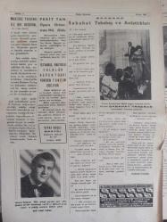 Radyo Gazetesi Musiki Tiyatro ve Opera Dergisi - 1 Kasım 1961 - İzmir Demirspor Kulübü Lokalinde Sanat Hareketleri - Nermin Sarova - Soprano Sabahat Tekebaş ve Anlattıkları - Ankara'da Çocuk Tiyatrosu - Mesut Bir Doğum - Halk Musikisinin Sevilen Sanatçııs: Muazzez Turing ile Bir Hasbihal - Arif Sami Toker - Ferit Tan Opera Orkestrası Md. Oldu - İstanbul Radyosu Folklör Repertuarı Yeniden Tanzim Ediliyor - Sabahat Tekebaş ve Anlattıkları - Türk Musikisi Bestekarları Külliyatı fotoğraf ve haberi - Tam Takım Dergi