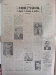 Radyo Gazetesi Musiki Tiyatro ve Opera Dergisi - 13 Aralık 1961 - İzmir Türk Musikisi Cemiyetinin Rakım Elkutlu Konseri Çok Beğenildi - Dr. Ayhan Sökmen İzmir'e Döndü - Devlet Tiyatrosunda Yeni Hareketler - İzmir Radyosu Takviye Ediliyor - Mualla Geçergün - Radyolarda Reform Meselesi - İlhami Tansel - Dr. Muzaffer Etabek - Demiryollar Lokalinde Mevlana Gecesi - Necdet Erdemli - İzmir Radyosunda Gördüklerim - İlhami Tansel - İsmet Yazar - Kerim İleri - Turan Yalçın - Neriman Kutlugün - Güner Erman - Server Özbay - Asuman Korad ile Bir Konuşma - Ziya Taşkent Hakkında Kıymetli Bir Mektup Aldık - Kocaoğlan Eskişehir'de Başarı Kazandı - İzmir Radyosunda Gördüklerim - Güler Gkösel - Radyolarda Reform Meselesi - Devlet Tiyatrosunun İkinci Tur Temsilleri - Yeni Musiki Mecmuası fotoğraf ve haberi - Tam Takım Dergi