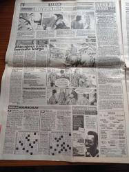 Sabah Gazetesi - 23 Ekim 1994 - Fenerbahçe'de Yönetim İstifa Sesleri - Kocaelispor Kaçtı Trabzonspor Yakaladı - Hüsnü Çil - Can Bartu - İbrahim Tatlıses - Müjde Ar - Bisküvinin Kralı Sabri Ülker - Kevin Costner Eşinden Ayrıldı - Ülker'in İmparatorluğu - Esrarengiz Avukat Sabri Midyat - Ceylan Çaplı'ya Saldırı