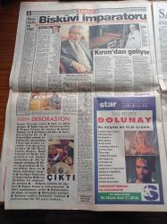 Sabah Gazetesi - 23 Ekim 1994 - Fenerbahçe'de Yönetim İstifa Sesleri - Kocaelispor Kaçtı Trabzonspor Yakaladı - Hüsnü Çil - Can Bartu - İbrahim Tatlıses - Müjde Ar - Bisküvinin Kralı Sabri Ülker - Kevin Costner Eşinden Ayrıldı - Ülker'in İmparatorluğu - Esrarengiz Avukat Sabri Midyat - Ceylan Çaplı'ya Saldırı