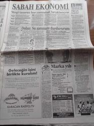 Sabah Gazetesi - 24 Aralık 1993 - Uzay Takımı Galatasaray - Galatasaray Başkanı Alp Yalman - Tugay Kerimoğlu - Polis Michael Jackson'ı Çırılçıplak Soydu - Ergun Göknel'in İtiraflarının 2. Bölümü - Tansu Çiller'e Sanatçı Bulmak İçin TRT Alarma Geçti - Tanju Çolak'a 4 Yıl 8 Ay Hapis - Yasak Aşkları Bill Clinton'ı Zora Soktu - Bedrettin Dalan - Nurettin Sözen - İSKİ Skandalı