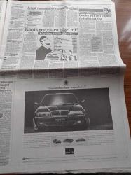 Sabah Gazetesi - 24 Aralık 1993 - Uzay Takımı Galatasaray - Galatasaray Başkanı Alp Yalman - Tugay Kerimoğlu - Polis Michael Jackson'ı Çırılçıplak Soydu - Ergun Göknel'in İtiraflarının 2. Bölümü - Tansu Çiller'e Sanatçı Bulmak İçin TRT Alarma Geçti - Tanju Çolak'a 4 Yıl 8 Ay Hapis - Yasak Aşkları Bill Clinton'ı Zora Soktu - Bedrettin Dalan - Nurettin Sözen - İSKİ Skandalı