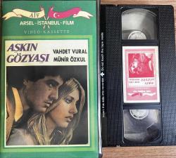 AŞKIN GÖZYAŞI- VAHDET VURAL MÜNİR ÖZKUL VHS FİLM (AFİŞİ KOPYA)