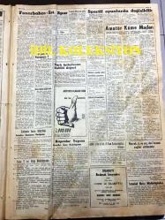 GÜNLÜK SPOR GAZETESİ - 29 ARALIK 1958 - NECDET APAK SİGORTACILIK - SPOR OYUNLARINDA MÜHİM DEĞİŞİKLİKLER - FENERBAHÇE, İSTANBULSPOR MANİASINI AŞTI: 1 - 0 - MUAMMER PAMUK - CAN BARTU İYİLEŞTİ - İZMİR'DE ALTINORDU GALİP - BAKIRKÖY, FENERBAHÇE VOLEYBOL MAÇI 3-2 - MUVAKKAR E. TALÜ - BURSASPOR 0 - 1 KASIMPAŞA - NEJAT ALTAV - AT YARIŞLARI VE KUMAR, ŞEREF SEVER - ERGUN ERCİNS - DAĞLARIN OĞLU, JACK LONDON - SİNEMA ve TİYATRO SAYFASI - CEZMİ BAŞAR - EYÜP: 2 - 2 BEYLERBEYİ - DOĞUBANK 3 OTOMOBİL KAMPANYASI