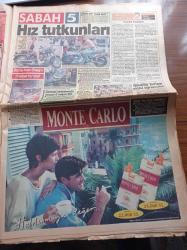 Sabah Gazetesi - 4 Eylül 1994 - Fenerbahçe'de Erol User Kararı Haftaya - Fatih Terim'in Kafasındaki 11 - Ahu Tuğba Kenan Evren'i Dudaklarından Öptü - Bağdat'ta Savaşın Acısını Fakirler Çekiyor - ATV'de Bu Gece Bir Zülfü Livaneli Şaheseri - Amerika'dan Atina'ya Uyarı - SHP'de Muhalefet Sallıyor - Şarkıcı Özcan Deniz'in Menajeri Kurşunlandı