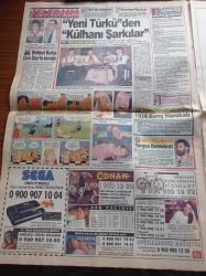 Sabah Telerama Gazetesi - 2 Eylül 1994 - Süper Baba'dan İntikam Yemini - Sümer Tilmaç - Şevket Altuğ - Mahallenin Muhtarları Dizisinde Temel Fadime'sine Kavuştu - Tarkan Sizlerle - Yeni Türkü'den Külhani Şarkılar - Erkan Can - Aydan Burhan - Kadir İnanır - Hale Soygazi - Ahmet Kaya Konseri - 1974 Kıbrıs Barış Harekatı Belgeseli - Mehmet Barlas - Cem Özer