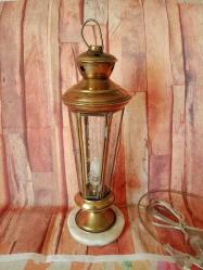 PİRİNÇ ŞAMDAN GECE LAMBASI. YENİLEME.