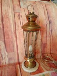 PİRİNÇ ŞAMDAN GECE LAMBASI. YENİLEME.