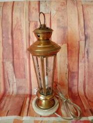 PİRİNÇ ŞAMDAN GECE LAMBASI. YENİLEME.