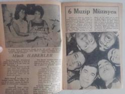 Tercüman Gazetesi İlave Eki Ses, Tiyatro ve Sinema Mecmuası Dergisi - 12 Eylül 1962 - Sayı:11 - Yıldız Tezcan - Filiz Akın - Biz Bize - TürkFolklöründe Bir Renk - Müfit Kiper - Eyüp Uyanıkoğlu - Adnan Pekak - Minik Haberler - 6 Muzip Müzisyen - Erol Erginer - Ergün Dinç - Turgut Dalar - Müfit Kiper - Vasfi Uçaroğlu - Tanju Okan - Patronlar Konuşuyor - Semaverli Çay Mucidi Recep Özgen - Minik Hikaye Çırak - Hasan Oktay - Evlenmek İstiyorum - Bir Film Böyle Çevrildi - Handan Adalı - İki Güzelli Film - Dört Nişanlılık Hikayesi - Orhan Günşiray - Genç Şairler - Biraz Dedikodu - Nezihe Güler - Ya Fatma Girik Erkek Olsaydı - Sinan Subaşı - Tarihte Moda - Tamara - Bir Ziyaretçimiz Vardı - Sabahattin Ildız - Dizgi Makinesinde Operatör Nihat Üstaya Yardım Etti - Ayten Alpman - İsmet Sıral ile İsveç'de Bulunan Ayten, On Yıl Sonra Çekilecek - 7 Yıllık Evlilik - Aynur Akın - Bir Mecmuanın Ses Kraliçesi Seçilmişti fotoğraf ve haberi - Tam Takım Dergi - Ciltten Çıkmadır