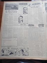Vatan Gazetesi - 23 Ocak 1954 - New York Celal Bayar'a Hazırlanıyor - İngiltere Büyükelçisi Sir James Baker Geliyor - Şehir Tiyatrosu Sanatkarlarından Perihan Yanal'ın Cenazesi Kaldırıldı - Marilyn Monroe En Sevilen Kadın Artist - Komünistler Esirleri Almıyorlar - Ahmet Emin Yalman Amerika'da Bize Gösterilen Sevgi Tahminin Üstünde - Papağos da Kıbrıs'ın İlhakını İstedi - 70 Bin Liralık Adam Açlıktan Öldü - Pal Jiletleri - Yeşilırmak Dondu - Buz Revüsü - Türk Gök'ü 1 Manevralar Yapılıyor - Safiye Ayla Şahit Olarak Dinlenecek - Sultan Birinci Ahmet'in Sünnet Düğünü Muammer Baykan - Karaköy'de Yeraltı Geçitleri - Hindu Ayini - İlk Atom Denizaltısı Dün Denize İndirildi - Bedri Koraman - 1954'de Fen Sahasında Ne Gibi Yenilikler Olacak - Üçüncü Dünya Harbi 1963 de Olacakmış - Albert Camus Veba Romanı - Kışa İlanlar - Fenerbahçe Beykoz İle Karşılaşıyor - Radyo Fabrikası Kuruluyor - İktisat ve Piyasa - Ege'de 69 Milyon Kilo Tütün Satıldı - Bugün Yapılacak Futbol Maçları