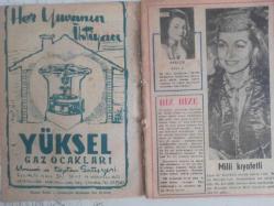 Tercüman Gazetesi İlave Eki Ses, Tiyatro ve Sinema Mecmuası Dergisi - 8 Ağustos 1962 - Sayı:6 - Ayşecik - Biz Bize - Milli Kıyafetli - Ali Oraloğlu - Lale Belkıs - Bu Resim - Boşandılar ve Öğle Yemeğini Birlikte Yediler - Rol İcabı - Nasıl tanıştılar ? - Charles Boyer ve Lale Belkıs - Bahçe Zevi - Abdullah Yüce - İsrail'de Darbuka - Caravan - Şefin Arkadaşları - Fahrettin Aslan - Haber Yağmuru - 3 Atlı - Devrin En Muazzam Aktörü - Cüneyt Gökçer - Soprano Olacaktı - Sevim Tanürek - Maria Vincent - Gizli Bir Polismiydi? - 14 Aylık İken - Haber Yağmuru - Acele Döndü - Suzan Yakar - Münir Nureddin Selçuk - Londra'da İki Türk Dansözü - Cemal Gürsel - Gönül Turgut Tiyatro veya Lokaller - İkisinden Biri - Meral Polat - Irak'ta Bir Türk Yıldızı - Her Hafta Televizyon - Radyoda Solist Gazinoda Spiker - Bülent Oral - Türkiye'de Sevilen 20 Şarkı - Aşkı Öğreten Kadın - Adım Adım Anadolu - Biraz Dedikodu - Zeki Tükel - İkiside Dansözdü Uçak Kazasında Öldü fotoğraf ve haberi - Tam Takım Dergi