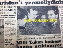 GÜNLÜK SPOR GAZETESİ - 16 ARALIK 1958 - ÇEKOSLOVAKYA'LILARIN KANAATİ ''BULGARİSTAN'I YENMELİYDİNİZ'' - TÜRKİYE - ÇEKOSLOVAKYA MAÇI YARIN - DÜNYANIN EN ŞÖHRETLİ BASKETÇİSİ BOB COUSY - MUVAKKAR E. TALÜ - ATİLA KARSAN - AKBANK REKLAMI - SİNEMA VE TİYATRO SAYFASI - İSLAM ÇUPİ - SUAT MAMAT - MEHMET ZEKİ CUMAOĞLU - MUSTAFA KİNTER - GÜREŞ HAKEMİ ALAATTİN AKYILDIZ - HAKKI YETEN - BAKIRKÖY VOLEYBOL TAKIMI ALMANYA'YA GİDECEK