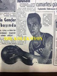 GÜNLÜK SPOR GAZETESİ - 16 ARALIK 1958 - ÇEKOSLOVAKYA'LILARIN KANAATİ ''BULGARİSTAN'I YENMELİYDİNİZ'' - TÜRKİYE - ÇEKOSLOVAKYA MAÇI YARIN - DÜNYANIN EN ŞÖHRETLİ BASKETÇİSİ BOB COUSY - MUVAKKAR E. TALÜ - ATİLA KARSAN - AKBANK REKLAMI - SİNEMA VE TİYATRO SAYFASI - İSLAM ÇUPİ - SUAT MAMAT - MEHMET ZEKİ CUMAOĞLU - MUSTAFA KİNTER - GÜREŞ HAKEMİ ALAATTİN AKYILDIZ - HAKKI YETEN - BAKIRKÖY VOLEYBOL TAKIMI ALMANYA'YA GİDECEK