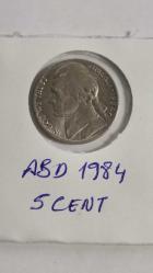 ABD 1984 5 CENT