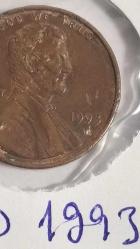 ABD 1993 D 1 CENT