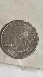 ABD 2001 NORTH CAROLINA 25 CENT
