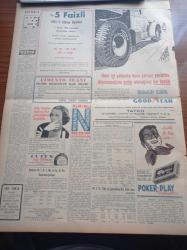 Vatan Gazetesi - 29 Ocak 1954 - Celal Bayar Dünya Karşısında Türkiye'nin Durumunu Anlattı - Başmuharririmiz Ahmet Emin Yalman'dan Telsizle - Tuzla'da Samsun Treninin Dört Vagonu Devrildi - İngiltere Dışişleri Bakanı Eden - Millet Partililer Yeni Bir Parti Kuruyorlar - Haşim Mardin Aleyhine Yeni Bir Dava Açıldı - Demokrat Parti Seçim Beyannamesini Hazırlıyor - Başbakan Adnan Menderes - Millet Partisi Eski Başkanı Mustafa Kentli - Milli Eğitim Bakanı Rıfkı Salim Burçak - Tevfik Fikret Aşiyan Müzesi Halkın Ziyaretine Açıldı - Saint Benoit Kız Lisesinde Hadise- Ernest Hemingway Kimdir Yazı Dizisi - Albert Camus Veba Romanı Yazı Dizisi - Amerika Birleşik Devletleri Kongre Binası Capitol - Dünya Futbol Şampiyonası - Küçük Kemal Kupası Boks Maçları - Futbol Federasyonu Başkanı Orhan Şeref Apak - Sümerbank - Madalya Alan Kore Kahramanları - Kininli Baş Diş Grip Ağrılarına Karşı - Good Year - Poker Play Traşbıçağı - Bulmaca - Radyo