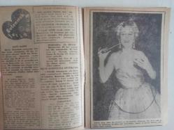 Tercüman Gazetesi İlave Eki Ses, Tiyatro ve Sinema Mecmuası Dergisi - 10 Ekim 1962 - Sayı:15 - Meral Şener - Efkan Efekan - Biz Bize - Karısı ve Kendisi - Sahneye Beraber Çıkıyorlar - Beyaz Perdenin Şirin Kadını - Dursune Şirin - Tarihde Moda - Filiz Borak - Zarif Aktrist - Belgin Doruk - Yüksek Ücretli - Belgin Doruk - Küçük Arkadaş - Nurinnisa Toksöz - Özelliği - Evlenmek İstiyorum - Şemsi Sılkım - Yarının Genç Şairleri - Konya Kaşık Ekibi - Ali Sandal - Filiz Akın - Göksel Arsoy - Makyaj Sanatı - Avrupada 14 Ay - Melike Cemal - Krallar Gibi Eğlendiler - Süleyman Özdağ - Babası Kızı ve Oğlu - Adnan Şenses - Caroll Munro - Aşkı Öğreten Kadın - Çadır Güzeli Babuş Ne Var Ne Yok - Safety Kalem Uçları Reklamı fotoğraf ve haberi - Tam Takım Dergi - Ciltten Çıkmadır