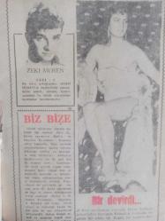 Tercüman Gazetesi İlave Eki Ses, Tiyatro ve Sinema Mecmuası Dergisi - 17 Temmuz 1962 - Sayı:3 - Zeki Müren - Biz Bize - Neriman Köksal - Bir Devirdi - Mualla Mukadder - 3. İzdivaç - Kocası Razı Değil - Muzaffer Tema - Vali Paşa Eniştem - Nuri Teoman Paşa - İsveç'de Bir Türk Şantözü - Ne Var Ne Yok - Semra Nuray - Yanlız Türkçe Tangolar - İbrahim Işıl - 1 No:lu Orkestra - İyi Aktris - Belgin Doruk - Son Filmini mi Çevirdi? - Teklif Aldı - İstanbul'a Çalışmak Üzere Gelmeyecek - Yok Böyle Bir Şey - Hepsi de Altan - Haber Yağmuru - Yeni Aşk - Böylesi Güzel - 13 Kilo Vermiş - Diclehan Baban - Göksel Arsoy - Biraz Dedikodu - Philips Radyolar ve Mamulleri Reklamı fotoğraf ve haberi - Dergi Tam Değildir Sadece 20 Sayfası Mevcuttur - Ciltten Çıkmadır
