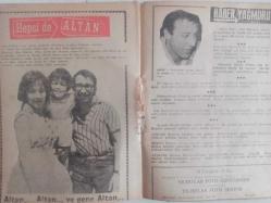Tercüman Gazetesi İlave Eki Ses, Tiyatro ve Sinema Mecmuası Dergisi - 17 Temmuz 1962 - Sayı:3 - Zeki Müren - Biz Bize - Neriman Köksal - Bir Devirdi - Mualla Mukadder - 3. İzdivaç - Kocası Razı Değil - Muzaffer Tema - Vali Paşa Eniştem - Nuri Teoman Paşa - İsveç'de Bir Türk Şantözü - Ne Var Ne Yok - Semra Nuray - Yanlız Türkçe Tangolar - İbrahim Işıl - 1 No:lu Orkestra - İyi Aktris - Belgin Doruk - Son Filmini mi Çevirdi? - Teklif Aldı - İstanbul'a Çalışmak Üzere Gelmeyecek - Yok Böyle Bir Şey - Hepsi de Altan - Haber Yağmuru - Yeni Aşk - Böylesi Güzel - 13 Kilo Vermiş - Diclehan Baban - Göksel Arsoy - Biraz Dedikodu - Philips Radyolar ve Mamulleri Reklamı fotoğraf ve haberi - Dergi Tam Değildir Sadece 20 Sayfası Mevcuttur - Ciltten Çıkmadır