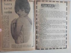 Tercüman Gazetesi İlave Eki Ses, Tiyatro ve Sinema Mecmuası Dergisi - 17 Ekim 1962 - Sayı:16 - Muzaffer Akgün - Leyla Sayar - Biz Bize - Necati Erenler - İlk Hamle Benden - Yavuz Tonton - Tarihde Moda - Filiz Borak - Amerikalı Dansöz ile Evlendi - Emin Gündüz - Yarının Genç Şairleri - Şantöz Oldum - Semra Nuray - 8 Yıl Sonra Karar Verdim - Ayşe Abla - İsrail'de Bir Bestekar - Beni Çok Beğendiler - Ahmet Üstün - Şakadan Damlacıklar - Sevilen 20 Şarkı - Halkın Sevgilisi - Paris'de Bağlama ile Konser Verdim - Zekai Beşgül - Ne Var Ne Yok - Gönül Yazar - Galada Şöhretler Vardı - Gitarist Şarkıcı - Nimet Alp - O ve Hayal - Mustafa Yanık - Beyaz Saçlı Jön - Aşkı Öğreten Kadın - Caroll Munro - Hem Usta Hem Müzisyen - Pırpırlar - Yeni Sesler Bulmak Şart - Behiye Aksoy - Sevim Tanürek - Mustafa Şişmanoğlu - Evlenmek İstiyorum - Emin Usta Çamaşır Makinesi Reklamı fotoğraf ve haberi - Tam Takım Dergi - Ciltten Çıkmadır