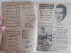 Tercüman Gazetesi İlave Eki Ses, Tiyatro ve Sinema Mecmuası Dergisi - 14 Kasım 1962 - Sayı:20 - Mediha Fidan - Biz Bize - Semra Yıldız - Türk Dansöz - Afrika Siyahileri Arasında  - Ne Var Ne Yok - Tarihde Moda - Filiz Borak - Ben Paris'de İken - Polat Tezel - Yarının Genç Şairleri - Mikrofon Başından Tunceli Dağlarına - Arhan Tekvar - 3 Bin Metre Yükseklikteyiz - 7 Madenci - İlme Hizmeti Tercih Ettim - Arhan Tekvar - Ayşe Abla - Erdal Taştimur - Sevim Şengül - Perihan Sözeri - Aysel Kozalak - Şakadan Damlacıklar - Süleyman Özdağ - Aliki Vuyuklaki - Göksel Arsoy - O mu Benzemek Ne Demek! - Zeki Müren - Makyaj Sanatı - Balarısı Ahmet Özdemir - Ekmek Parası - Kamil Tomruk - Aşkı Öğreten Kadın - Caroll Munro - Dans Hocası - Suzan Avcı - Beyaz Perdenin Seks Bombası - Sahneye de Çıktı - Evlenmek İstiyorum - Güven Pınarlı - Suzan Köktürk - Muharrem Gürses - Zenit Düdüklü Tencere Reklamı fotoğraf ve haberi - Tam Takım Dergi - Ciltten Çıkmadır