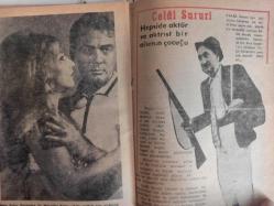 Tercüman Gazetesi İlave Eki Ses, Tiyatro ve Sinema Mecmuası Dergisi - 19 Eylül 1962 - Sayı:12 - İnci Birol - Biz Bize - Yeni Bir Jön - Emin Tunceli - Mualla Mukadder - Feriha Tunceli - Mücadele Kadını - Radyonun Güzel Kızı - Kısmet Çeşmesi - Patronlar Konuşuyor - Mahmut Anlar - Zeki Müren - Nigar Uluerer - Her Zaman Yenilik - Sahnede Yeni ve Değişik Kıyafetlere Önem Vermeli - Genç Şairler - İsmet Sıral Avrupa'da Çok Beğenildi - Üzülme Evlat Boş Zamanında Beni Bul Çalışırız - Ahmet ile Merih'in Arkabası Olan Küçük Şeytanlar Bir Araya Gelmişti - Antenler'in Şeytan Kardeşi - Tarihde Moda - Filiz Borak - Milli Lig fikstürü - Ayşe Abla - Evlenmek İstiyorum - Muzaffer Tema - Kızların Rüyalarına Giren Sert İfadeli Erkek - Muhterem Nur - Celal Sururi - Neşe Yulaç Tandoğan - Aşkı Öğreten Kadın - Caroll Munro - Nimet Köprülü - Milyoner Bir Müzisyen - Kurak Mezar - Tülin Sökal - Biraz Dedikodu - Hoover Çamaşır Makinesi Reklamı fotoğraf ve haberi - Tam Takım Dergi - Ciltten Çıkmadır