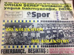 GÜNLÜK SPOR GAZETESİ - 5 EKİM 1958 - FENERBAHÇE, BEŞİKTAŞ 1958 DERBİ MAÇI, TAKIM İLK 11'LERİ - MUVAKKAR E. TALÜ - NECDET APAK SİGORTACILIK - ORHAN ŞEREF ''KİMSENİN GÖZ YAŞINA BAKMAYACAĞIZ'' - CAN BARTU - LEFTER - VEFA, BEYKOZ MAÇI - ŞEREF KÖYLÜBAY - İHSAN BİRİCİK - SADETTİN GÜRSESLİ - MEVCUATA PEŞİN PRİM, BUPĞDAY BANKASI - DİLAVER UZGÖREN - CAVLI ÇULFAZ - M. REŞİD BAYBURD - AMERİKAN DERSANESİ - AKBANK REKLAMI - NAZİF OTURGAN - AYDOĞAN BECİT - ÇEPÇEVRE VATAN - MUVAKKAR E. TALÜ - KREMLİ PURO TUVALET SABUNU REKLAMI - NAZMİ BİLGE