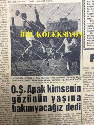 GÜNLÜK SPOR GAZETESİ - 5 EKİM 1958 - FENERBAHÇE, BEŞİKTAŞ 1958 DERBİ MAÇI, TAKIM İLK 11'LERİ - MUVAKKAR E. TALÜ - NECDET APAK SİGORTACILIK - ORHAN ŞEREF ''KİMSENİN GÖZ YAŞINA BAKMAYACAĞIZ'' - CAN BARTU - LEFTER - VEFA, BEYKOZ MAÇI - ŞEREF KÖYLÜBAY - İHSAN BİRİCİK - SADETTİN GÜRSESLİ - MEVCUATA PEŞİN PRİM, BUPĞDAY BANKASI - DİLAVER UZGÖREN - CAVLI ÇULFAZ - M. REŞİD BAYBURD - AMERİKAN DERSANESİ - AKBANK REKLAMI - NAZİF OTURGAN - AYDOĞAN BECİT - ÇEPÇEVRE VATAN - MUVAKKAR E. TALÜ - KREMLİ PURO TUVALET SABUNU REKLAMI - NAZMİ BİLGE