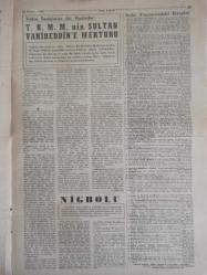 İstiklal Haftalık Siyasi Tarafsız Gazete - 29 Kasım 1962 - Sayı:102 - Bir Güneş Doğuyor - Mukaddesatçılar Birleşiniz! - Portre - Dün Yarın - Bu Korkunç Haber Doğru Mu? - Diğergamlık - Milliyetçiliğimizin Esasları - Nurettin Topçu - Gerçek Buhran - Hüsnü Dikeçligil - Plan ve İnönü - Camilerin Suyu Kesilecek! - Mayın Tarlası - Solcular Yine Meydanda - Milliyetçi Türk İşçisi, Komünizmi Tel'in Edecek - Milliyetçi Solculuk İddiası - Türkiye'de İkinci Yüksek İslam Enstitüsü Konya'da Muhteşem Bir Merasimle Tedrisata Başladı - Savcı Egesel'in Sicili Meydana Çıkarıldı - Şeriat Nedir? - Nur Talebesi - Maarif Faciası - Yunus Emre Hassasiyeti - Necip Fazıl Kısakürek - Nigbolu - Mukaddesatçılar Birleşiniz! - Bir Gaflet Örneği - Celal Hoca - Müthiş Bir Casusluk - Bir Güneş Doğuyor - Mühendis Aşkı ve Gazetelerimiz fotoğraf ve haberi - Tam Takım Gazete