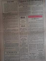 İstiklal Haftalık Siyasi Tarafsız Gazete - 5 Aralık 1962 - Sayı:103 - Solcu Gazeteler Resmi İlanla Besleniyor - Halk Evlerini Diriltmek Mi? - Rusya'da Yahudiler - Su Yolundaki Dev - İhtilalin Mesuliyeti - Cevat Rıfat Atılhan - Diğergamlık - Anarşizme Karşı Ahlak Nizamı - Nurettin Topçu - Kaybolan Ruhumuzu Arıyoruz - Mayın Tarlası - Komünizm Müdafileri - Hıfzı Oğuz Bekata - Nurculuk Meselesi - Haftanın Şiiri Naat - Yunus Emre Hassasiyeti - Necip Fazıl Kısakürek - Zinde Kuvvetler Eğleniyor - Raşit Bidar - Materyalizm Çökerken - Rüştü Çelebi - Bedir Yayınevindeki Kitaplar - İki Kafa Örneği - Onlarda ve Bizde Nasıl Yetişiyorlar ? - Haftanın Yazısı Kırbaç - Arif Nihat Asya fotoğraf ve haberi - Tam Takım Gazete