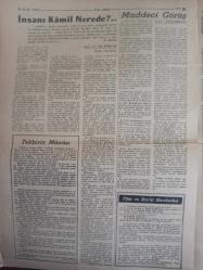 İstiklal Haftalık Siyasi Tarafsız Gazete - 26 Aralık 1962 - Sayı:106 - Mukaddesat Hırsızları - Yılbaşı Rezaleti - İzahiyle Beraber 3. Sahifede - Ölçülerimiz Mevlana'dan - Komünizm - Nurettin Topçu - Fikir ve Mücadele - İttihat ve Terakki Cinayetleri - Hadise - Necip Fazıl Kısakürek - Kendi Dilleriyle Kendileri - Kızıllara Karşı Tarihi Ankara Mitingi - Mevlana'yı Nasıl Anmalı? - Hadiseler, Bakışlar, Akisler ve Tefsirler - İbadet - İnsanı Kamil Nerede? - Lütfi Bozcalı - Maddeci Görüş - Fikir ve Sanat Hareketleri - Tekbirin Manası - İslam Medeniyeti - Ahmet Cevdet Paşa - Bedir Yayınevindeki Kitaplar - Gençliğin Kaleminden - Yedinci Asrını Yaşamakta - Mayın Tarlası - Gençlik Neyle Meşgul - İnsan Kamil Nerede? fotoğraf ve haberi - Tam Takım Gazete