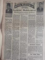 İstiklal Haftalık Siyasi Tarafsız Gazete - 2 Mart 1963 - Sayı:114 - Beklediğimiz Bayram - Bayram Nasıl Geçti - Bir İstismar Örneği - Kız Gibi - Mehmet Coşar - Bedüzzaman S. Nursi'nin Hayatı - Müdafaa, Karar Sepha, Son Söz - İstiklal Mahkemesi Mahkumlarından Birkaçı - Dava ve Lider - Kubilay İmer - Hadiseler, Bakışlar, Akisler ve Tefsirler - Mayın Tarlası - Erzurum'da Domuz Eti Yemek Mubahmış! - Rusya'da Komünistler Nasıl İktidara Geçtiler - İmam Hatip Okullarındaki Boykot Hadiselerinin İç Yüzü - Adil Özgüç - Bedir Yayınevindeki Kitaplar - Hürriyetsiz Diyanet Olamaz! - İmanlıların Komünistlere Karşı Zaferi - Yusuf Demirdağ - Beklediğimiz Bayram fotoğraf ve haberi - Tam Takım Gazete