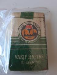 Koleksiyonluk eski dönem sigara paketleri - vakıf haftası