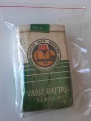 Koleksiyonluk eski dönem sigara paketleri - vakıf haftası