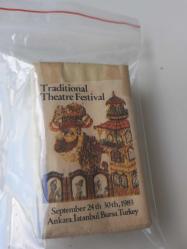 Koleksiyonluk eski dönem sigara paketleri  tiyatro festivali
