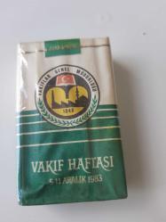 Koleksiyonluk eski dönem sigara paketleri  vakıf haftası