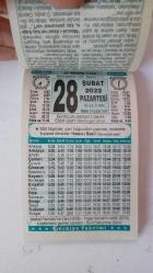 TÜRKİYE GAZETESİ TAKVİMİ 28 ŞUBAT 2022