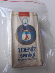 Koleksiyonluk eski dönem sigara paketleri  1. deniz şenliği çeşme